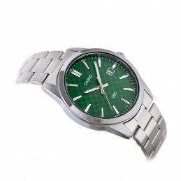 ZEGAREK MĘSKI CASIO MTP-VD03D-3A1 Green + BOXZEGAREK MĘSKI CASIO MTP-VD03D-3A1 Green + BOX