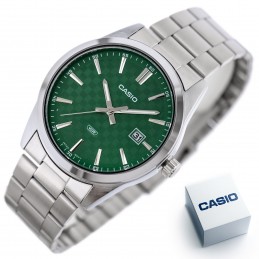 ZEGAREK MĘSKI CASIO MTP-VD03D-3A1 Green + BOXZEGAREK MĘSKI CASIO MTP-VD03D-3A1 Green + BOX
