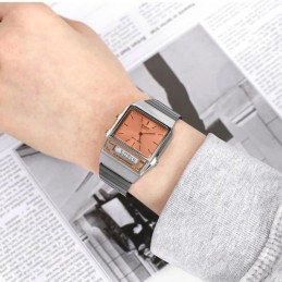 ZEGAREK UNISEX CASIO Vintage Dual Time AQ-800ECGG-4ADF + BOXZEGAREK UNISEX CASIO Vintage Dual Time AQ-800ECGG-4ADF + BOX