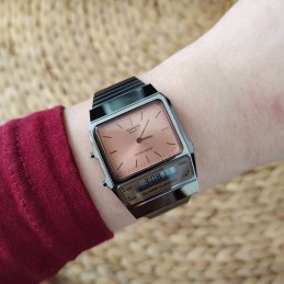 ZEGAREK UNISEX CASIO Vintage Dual Time AQ-800ECGG-4ADF + BOXZEGAREK UNISEX CASIO Vintage Dual Time AQ-800ECGG-4ADF + BOX