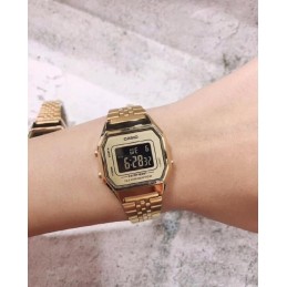 ZEGAREK DAMSKI CASIO VINTAGE LA680WGA-9B + BOXZEGAREK DAMSKI CASIO VINTAGE LA680WGA-9B + BOX