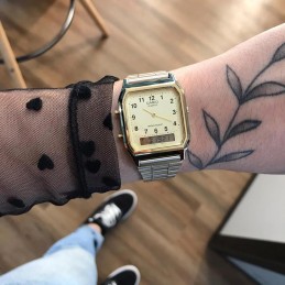 ZEGAREK UNISEX CASIO  AQ-230GA-9BMQ Vintage Maxi + BOXZEGAREK UNISEX CASIO AQ-230GA-9DMQYES Vintage Maxi + BOX