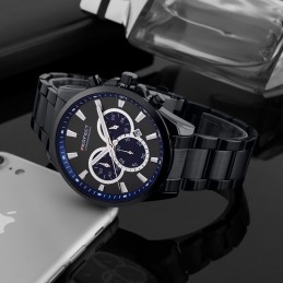 PERFECT MALE WATCH M510CH-03 - CHRONOGRAPH (zp386c) + BOXZEGAREK MĘSKI PERFECT M510CH-03 - CHRONOGRAF (zp386c) + BOX