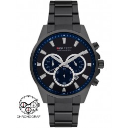 PERFECT MALE WATCH M510CH-03 - CHRONOGRAPH (zp386c) + BOXZEGAREK MĘSKI PERFECT M510CH-03 - CHRONOGRAF (zp386c) + BOX