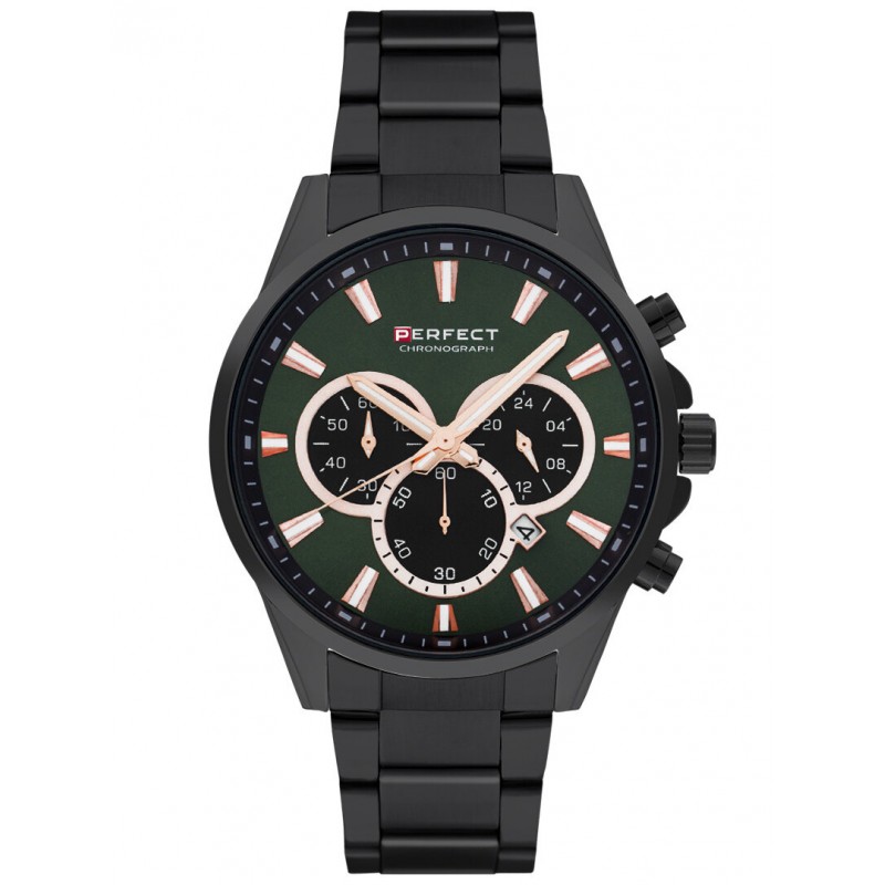 PERFECT MALE WATCH M510CH-04 - CHRONOGRAPH (zp386d) + BOX  ZEGAREK MĘSKI PERFECT M510CH-04 - CHRONOGRAF (zp386d) + BOX