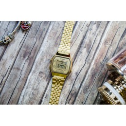 ZEGAREK DAMSKI CASIO VINTAGE LA680WGA-9D + BOXZEGAREK DAMSKI CASIO VINTAGE LA680WGA-9D + BOX