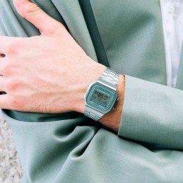 ZEGAREK UNISEX CASIO  Retro Vintage A168WA-3A + BOXZEGAREK MĘSKI CASIO  Retro Vintage A168WA-3A + BOX