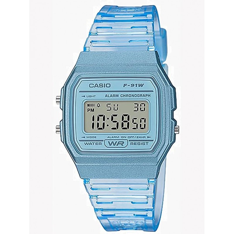 Zegarek Unisex Casio Retro Vintage F-91WS-2 (zd648b) + BOX  Zegarek Unisex Casio Retro Vintage F-91WS-2 (zd648b) + BOX