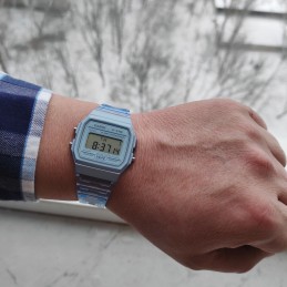 Zegarek Unisex Casio Retro Vintage F-91WS-2 (zd648b) + BOXZegarek Unisex Casio Retro Vintage F-91WS-2 (zd648b) + BOX