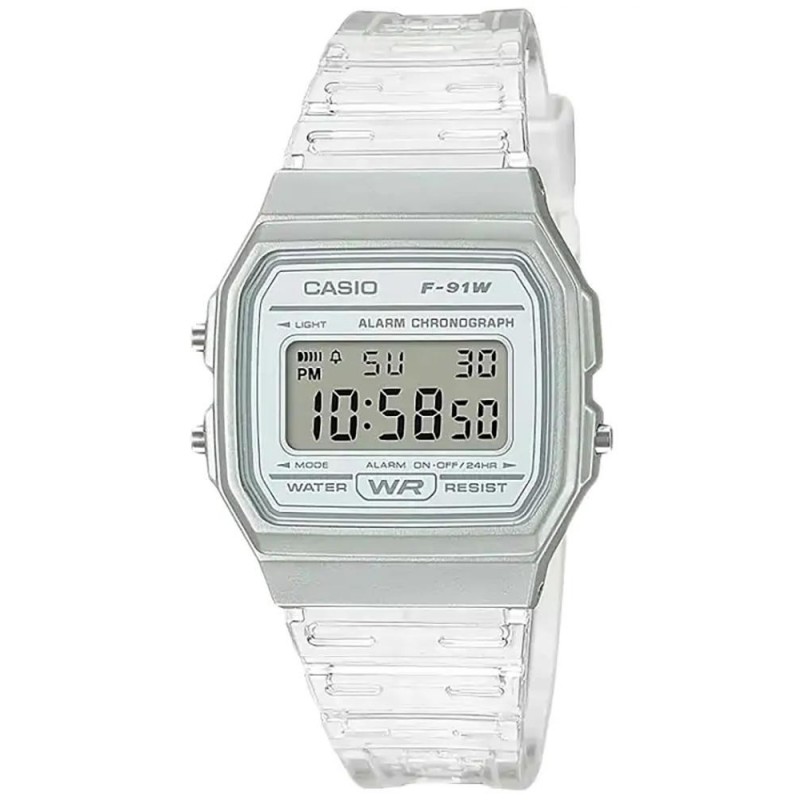 Zegarek Unisex Casio Retro Vintage F-91WS-7 (zd648c) + BOX  Zegarek Damski Casio Retro Vintage F-91WS-7 (zd648c) + BOX
