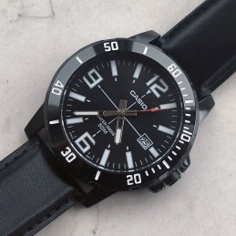 ZEGAREK MĘSKI CASIO MTP-VD01BL-1B (zd169d) + BOXZEGAREK MĘSKI CASIO MTP-VD01BL-1B (zd169d) + BOX