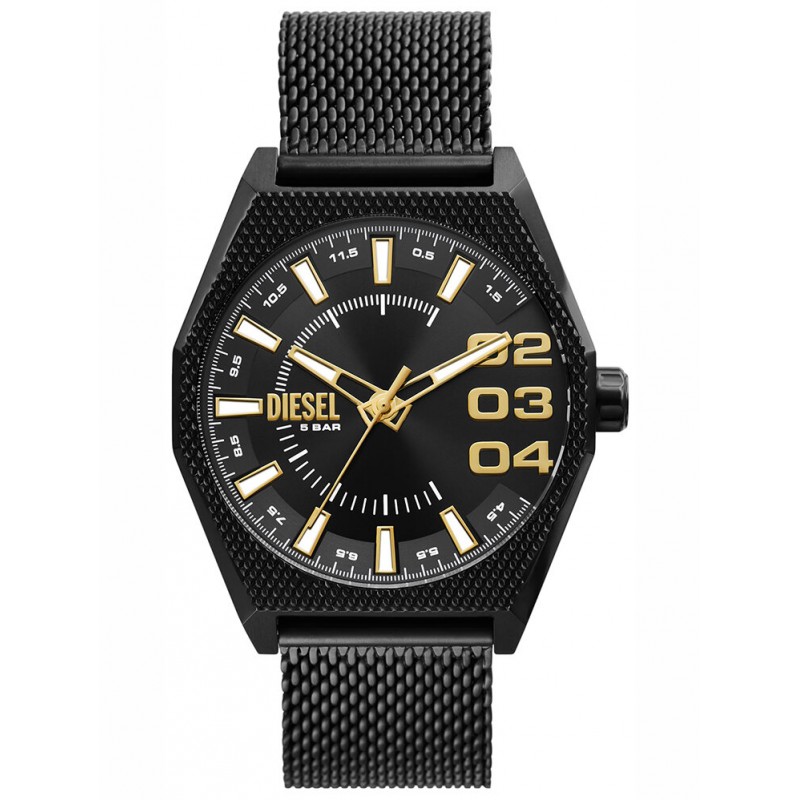 DIESEL DOUBLE SCRAPER MEN'S WATCH DZ2194 + BOX  DIESEL DOUBLE SCRAPER MEN'S WATCH DZ2194 + BOX