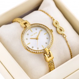 KOMPLET PREZENTOWY DAMSKI PAUL LORENS Zegarek + bransoletka (zg507d)KOMPLET PREZENTOWY DAMSKI PAUL LORENS Zegarek + bransoletka (zg507d)