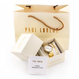 KOMPLET PREZENTOWY DAMSKI PAUL LORENS Zegarek + bransoletka (zg535d)KOMPLET PREZENTOWY DAMSKI PAUL LORENS Zegarek + bransoletka (zg535d)