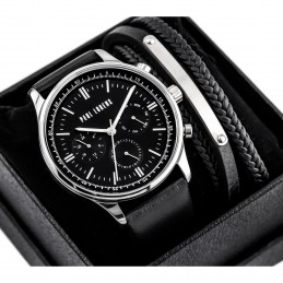 KOMPLET PREZENTOWY MĘSKI PAUL LORENS - Zegarek + Bransoletka (zg362e)KOMPLET PREZENTOWY MĘSKI PAUL LORENS - Zegarek + Bransoletka (zg362e)