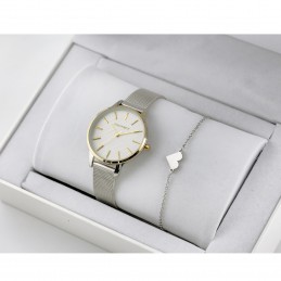 KOMPLET PREZENTOWY DAMSKI - Zegarek + bransoletka (zp527h)KOMPLET PREZENTOWY DAMSKI - Zegarek + bransoletka (zp527h)