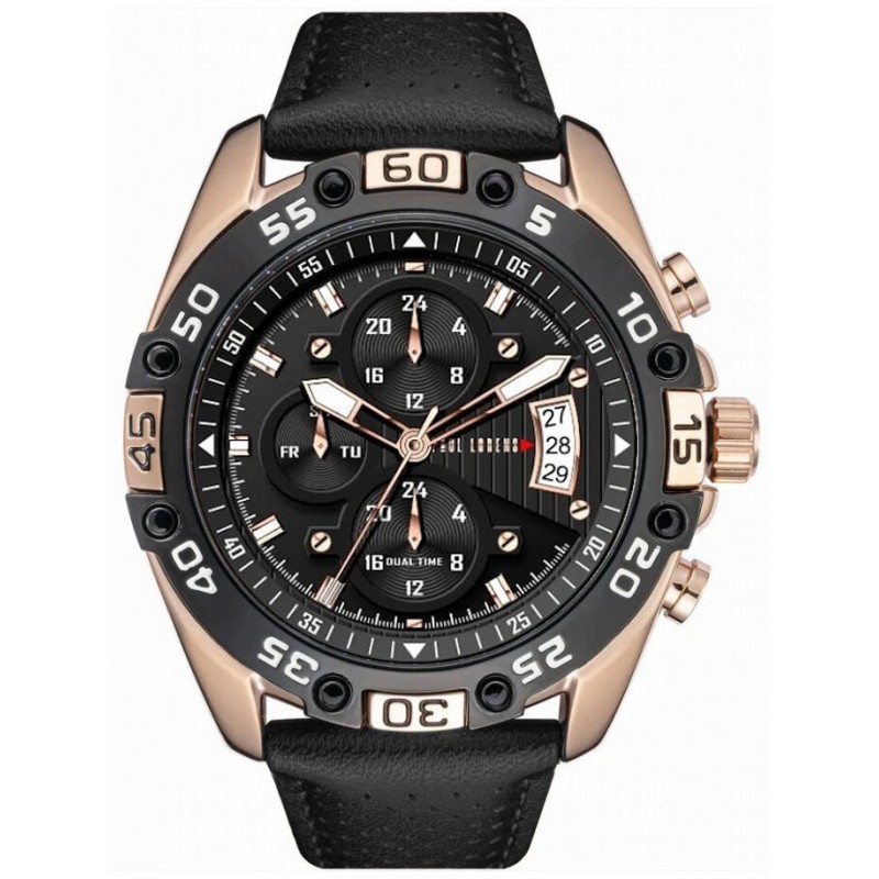 ZEGAREK MĘSKI PAUL LORENS - PL8754A5-1A4 (zg375c) + BOX  ZEGAREK MĘSKI PAUL LORENS - PL8754A5-1A4 (zg375c) + BOX