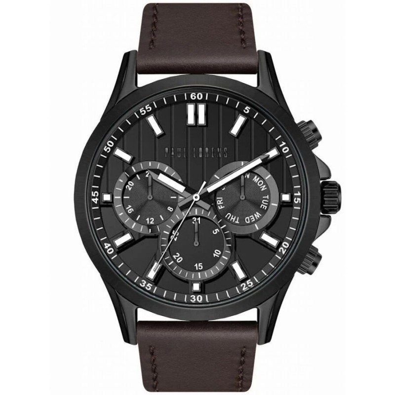 ZEGAREK MĘSKI PAUL LORENS -  PL8071A2-1B2 (zg373c) + BOX  ZEGAREK MĘSKI PAUL LORENS -  PL8071A2-1B2 (zg373c) + BOX