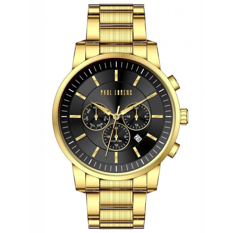 ZEGAREK MĘSKI PAUL LORENS - PL6647B-1D1  (zg372c) + BOX  ZEGAREK MĘSKI PAUL LORENS - PL6647B-1D1  (zg372c) + BOX