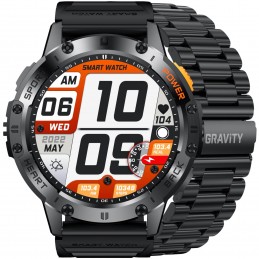 SMARTWATCH MĘSKI GRAVITY GT22-1 - AMOLED, DODATKOWY PASEK (sg030a)SMARTWATCH MĘSKI GRAVITY GT22-1 - AMOLED, DODATKOWY PASEK (sg030a)