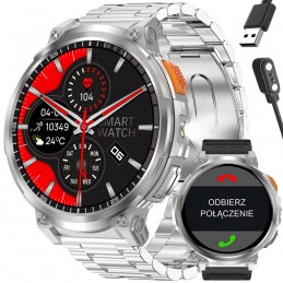 SMARTWATCH MĘSKI GRAVITY GT23-2 - LATARKA, DODATKOWY PASEK  (sg031b)SMARTWATCH MĘSKI GRAVITY GT23-2 - LATARKA, DODATKOWY PASEK  (sg031b)