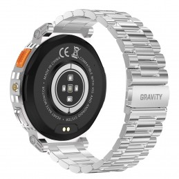 SMARTWATCH MĘSKI GRAVITY GT23-2 - LATARKA, DODATKOWY PASEK  (sg031b)SMARTWATCH MĘSKI GRAVITY GT23-2 - LATARKA, DODATKOWY PASEK  (sg031b)