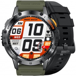 SMARTWATCH MĘSKI GRAVITY GT22-5 - AMOLED, DODATKOWY PASEK (sg030e)SMARTWATCH MĘSKI GRAVITY GT22-5 - AMOLED, DODATKOWY PASEK (sg030e)