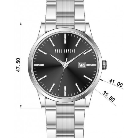 ZEGAREK MĘSKI PAUL LORENS - PL14573B-1C1 (zg367c) + BOX