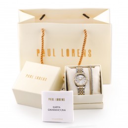 KOMPLET PREZENTOWY DAMSKI PAUL LORENS - Zegarek + bransoletka(zg543e)KOMPLET PREZENTOWY DAMSKI PAUL LORENS - Zegarek + bransoletka(zg543e)