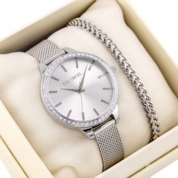 KOMPLET PREZENTOWY DAMSKI PAUL LORENS - Zegarek + bransoletka (zg545f)KOMPLET PREZENTOWY DAMSKI PAUL LORENS - Zegarek + bransoletka (zg545f)