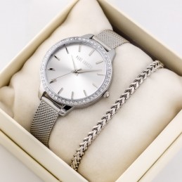 KOMPLET PREZENTOWY DAMSKI PAUL LORENS - Zegarek + bransoletka (zg545f)KOMPLET PREZENTOWY DAMSKI PAUL LORENS - Zegarek + bransoletka (zg545f)