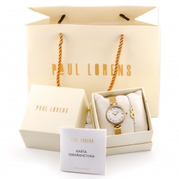 KOMPLET PREZENTOWY DAMSKI PAUL LORENS - Zegarek + bransoletka (zg546e)KOMPLET PREZENTOWY DAMSKI PAUL LORENS - Zegarek + bransoletka (zg546e)
