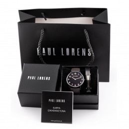 KOMPLET PREZENTOWY MĘSKI PAUL LORENS - Zegarek + Bransoletka (zg370g)KOMPLET PREZENTOWY MĘSKI PAUL LORENS - Zegarek + Bransoletka (zg370g)