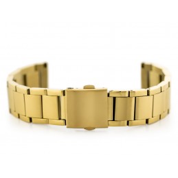 Bransoleta Pacific Model 9 solid - złota 18mmBransoleta Pacific Model 9 solid - złota 18mm