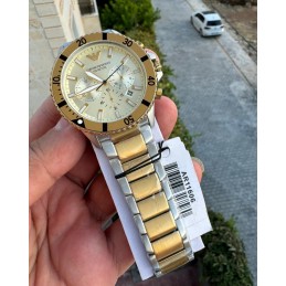ZEGAREK MĘSKI EMPORIO ARMANI AR11606 Two-Tone Chronograph + BOXZEGAREK MĘSKI EMPORIO ARMANI AR11606 Two-Tone Chronograph + BOX