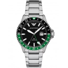 ZEGAREK MĘSKI EMPORIO ARMANI AR11598 - Diver GMT (zi112a)ZEGAREK MĘSKI EMPORIO ARMANI AR11598 - Diver GMT (zi112a)