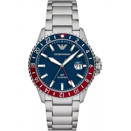 ZEGAREK MĘSKI EMPORIO ARMANI AR11598 - Diver GMT (zi112a)