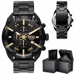ZEGAREK MĘSKI DIESEL  Spiked Chronograph DZ4644 + BOXZEGAREK MĘSKI DIESEL  Spiked Chronograph DZ4644 + BOX