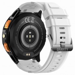 SMARTWATCH MĘSKI GRAVITY GT24-2 - LATARKA, DODATKOWY PASEK  (sg033b)SMARTWATCH MĘSKI GRAVITY GT24-2 - LATARKA, DODATKOWY PASEK  (sg033b)