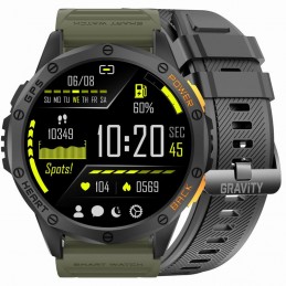 SMARTWATCH MĘSKI GRAVITY GT24-5 - LATARKA, DODATKOWY PASEK  (sg033e)SMARTWATCH MĘSKI GRAVITY GT24-5 - LATARKA, DODATKOWY PASEK  (sg033e)