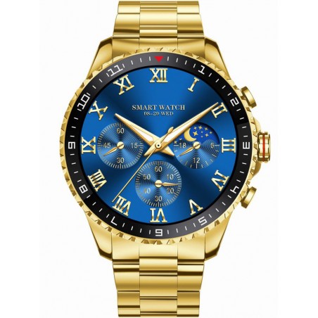 SMARTWATCH MĘSKI GRAVITY GT16-1 - WYKONYWANIE POŁĄCZEŃ, CIŚNIENIOMIERZ (sg034a)