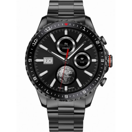 SMARTWATCH MĘSKI GRAVITY GT16-2 - WYKONYWANIE POŁĄCZEŃ, CIŚNIENIOMIERZ (sg034b)