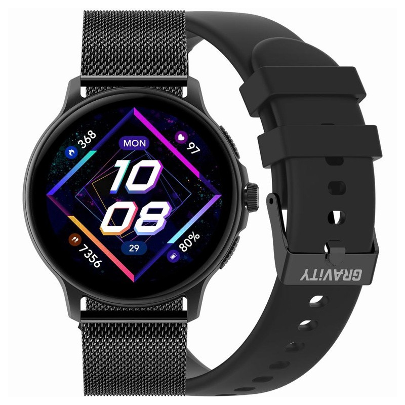 SMARTWATCH UNISEX GRAVITY GT12-1 - ROZMOWY BLUETOOTH, DODATKOWY PASEK (sg035a)  SMARTWATCH UNISEX GRAVITY GT12-1 - ROZMOWY BLUETOOTH, DODATKOWY PASEK (sg035a)
