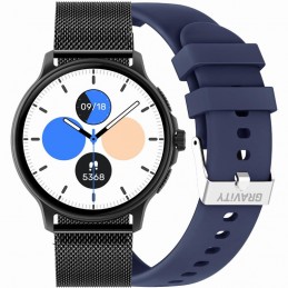 SMARTWATCH UNISEX GRAVITY GT12-2 - ROZMOWY BLUETOOTH, DODATKOWY PASEK (sg035b)SMARTWATCH UNISEX GRAVITY GT12-2 - ROZMOWY BLUETOOTH, DODATKOWY PASEK (sg035b)