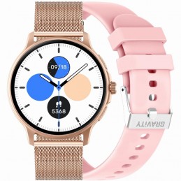 SMARTWATCH UNISEX GRAVITY GT12-3 - ROZMOWY BLUETOOTH, DODATKOWY PASEK (sg035c)SMARTWATCH UNISEX GRAVITY GT12-3 - ROZMOWY BLUETOOTH, DODATKOWY PASEK (sg035c)