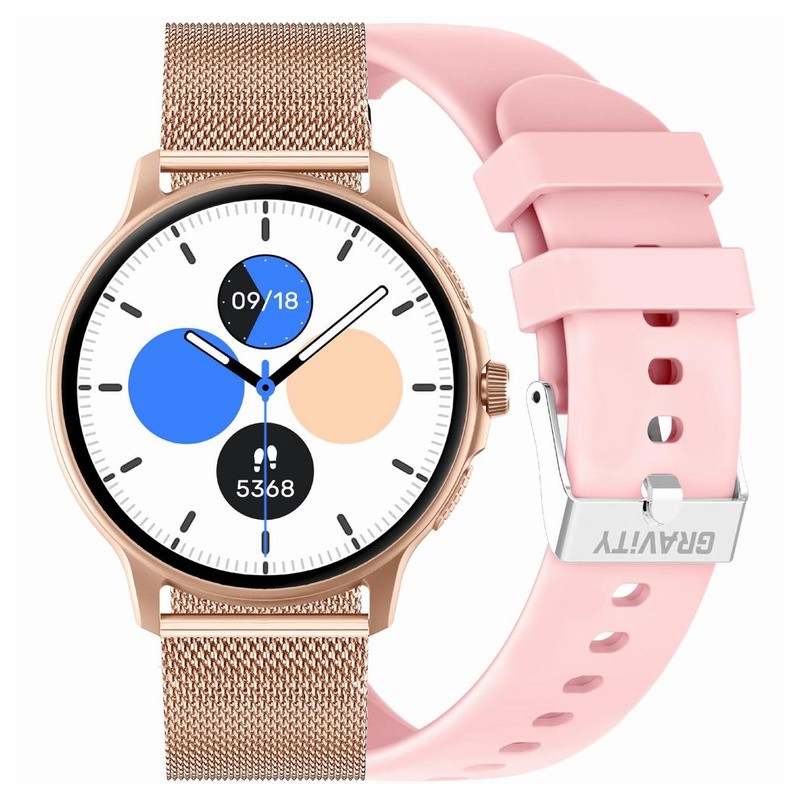 SMARTWATCH UNISEX GRAVITY GT12-3 - ROZMOWY BLUETOOTH, DODATKOWY PASEK (sg035c)  SMARTWATCH UNISEX GRAVITY GT12-3 - ROZMOWY BLUETOOTH, DODATKOWY PASEK (sg035c)