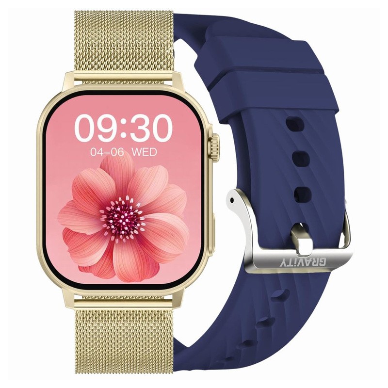 SMARTWATCH UNISEX GRAVITY GT15-11 - ROZMOWY BLUETOOTH, DODATKOWY PASEK (sg029k)  SMARTWATCH UNISEX GRAVITY GT15-11 - ROZMOWY BLUETOOTH, DODATKOWY PASEK (sg029k)