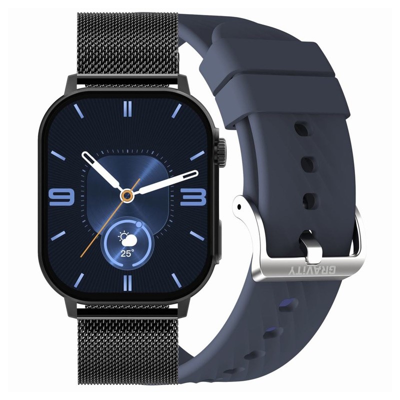 SMARTWATCH UNISEX GRAVITY GT15-12 - ROZMOWY BLUETOOTH, DODATKOWY PASEK (sg029l)  SMARTWATCH UNISEX GRAVITY GT15-12 - ROZMOWY BLUETOOTH, DODATKOWY PASEK (sg029l)