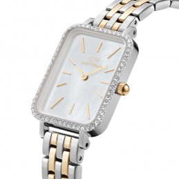ZEGAREK DAMSKI DANIEL WELLINGTON Quadro Lumine Bezel 5-Link Two-Tone DW00100671 + BOX (zw519g)ZEGAREK DAMSKI DANIEL WELLINGTON Quadro Lumine Bezel 5-Link Two-Tone DW00100671 + BOX (zw519g)