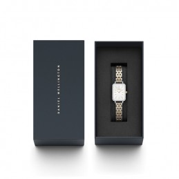 ZEGAREK DAMSKI DANIEL WELLINGTON Quadro Lumine Bezel 5-Link Two-Tone DW00100671 + BOX (zw519g)ZEGAREK DAMSKI DANIEL WELLINGTON Quadro Lumine Bezel 5-Link Two-Tone DW00100671 + BOX (zw519g)